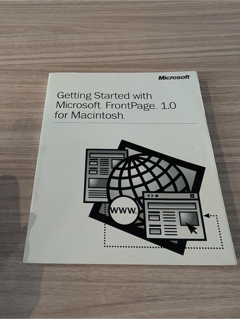 Getting Started with Microsoft FrontPage 1.0 for Macintosh Manual